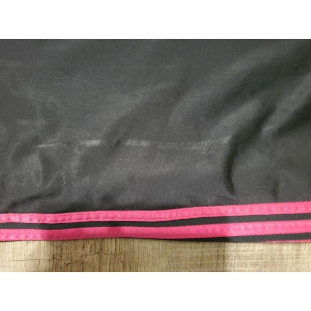 Adidas 3 stripe pink black workout pants size large - Picture 4 of 5